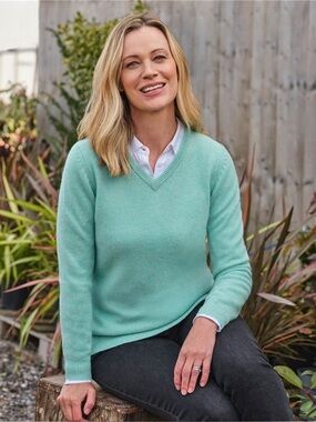 Camela womens lambswool sweater